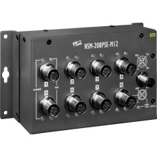 NSM-208PSE-M12, ICP DAS Co, Неуправляемые Ethernet коммутаторы, Коммутаторы NSM-208PSE-M12, ICP DAS Co, Неуправляемые Ethernet коммутаторы, Коммутаторы