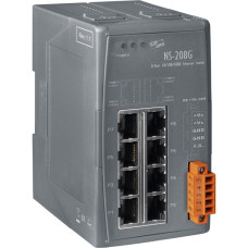 NS-208G CR, ICP DAS Co, Неуправляемые Ethernet коммутаторы, Коммутаторы