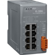 NS-208AG CR, ICP DAS Co, Неуправляемые Ethernet коммутаторы, Коммутаторы